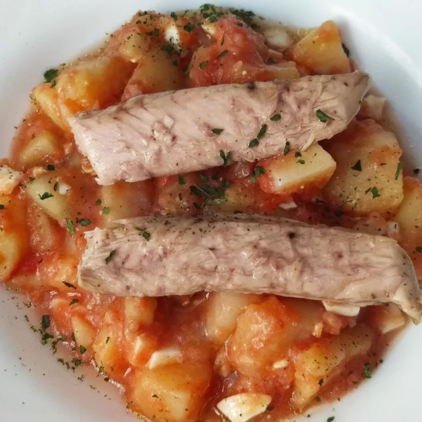 Ensalada campera con melva